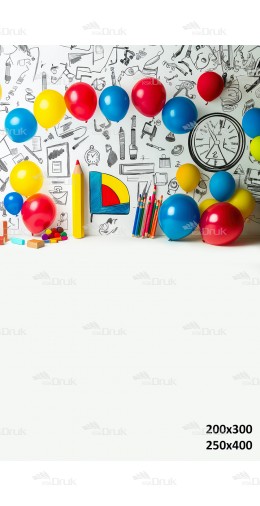 Tło fotograficzne Szkolne, Przedszkole 3445